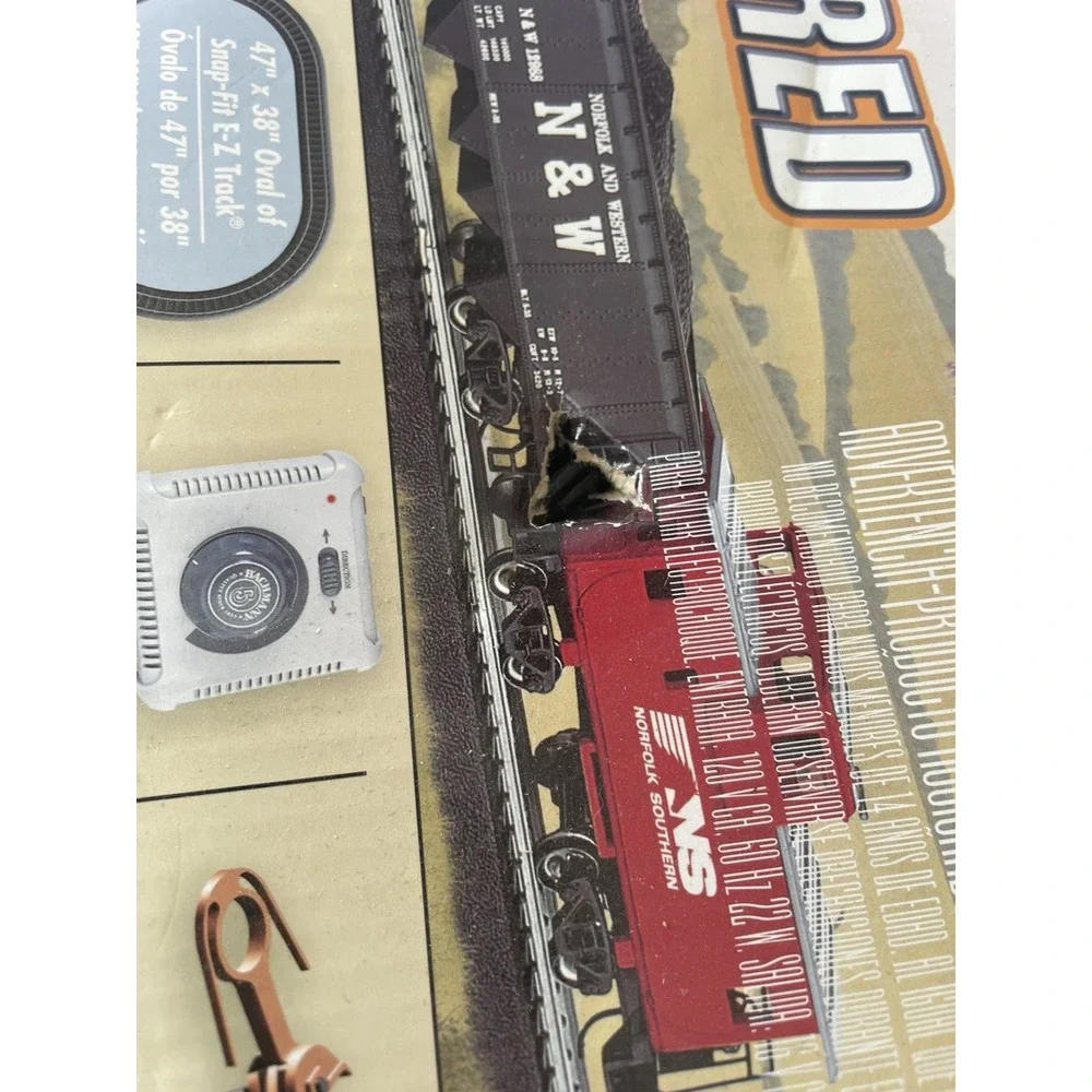 Bachmann Thoroughbred‎ HO Scale Electric Train Set EZ Track Lot W/ Box Tested - Picture 3 of 16
